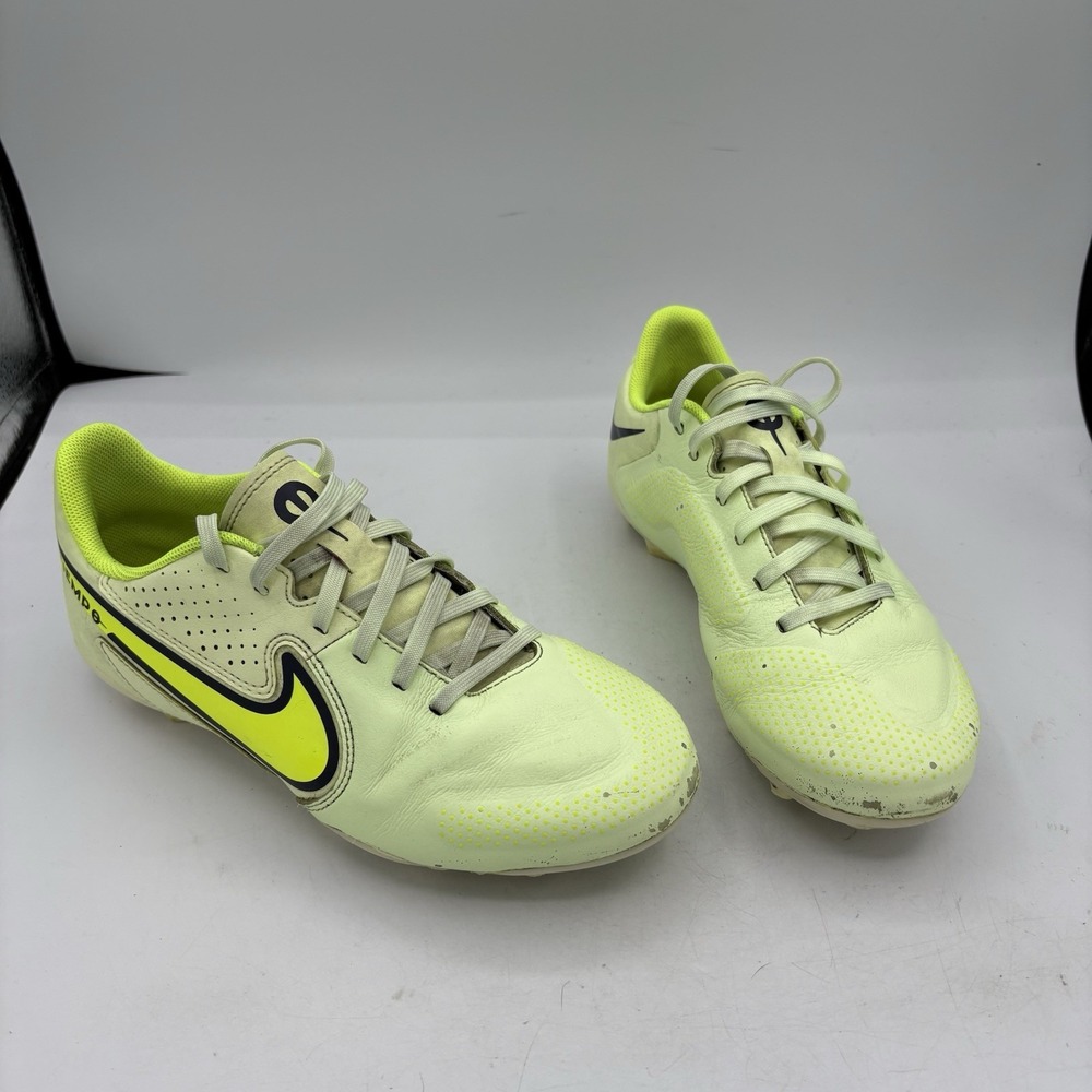 Nike Soccer Cleats Boys Size 4.5 Y Tiempo Legend 9‎ Academy JR Futbol DA1333-705